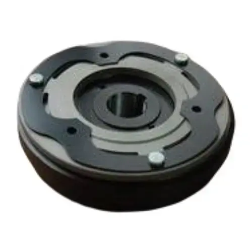 MCS bearing-type single-plate electromagnetic clutch with center bore and friction plate